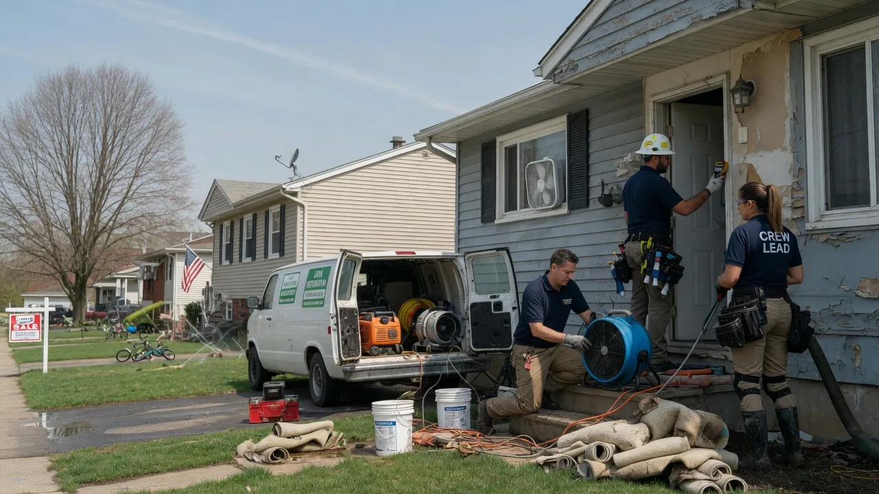 Flood Cleanup in East Northport, NY near me